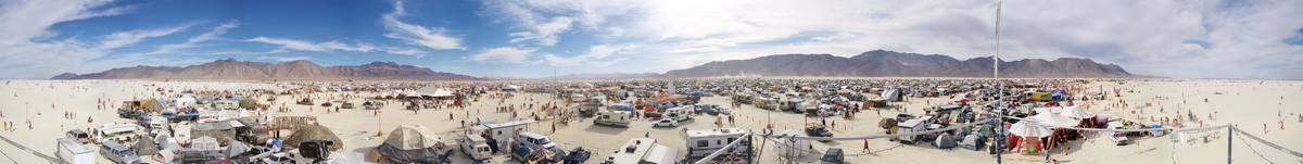 Panorama: Burning Man 1999