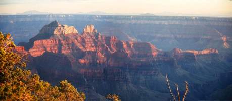 Panorama: Grand Canyon, Bright Angel Point