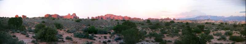 Panorama: Arches National Park, Utah
