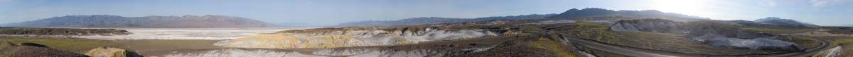 Panorama: Death Valley Borax works