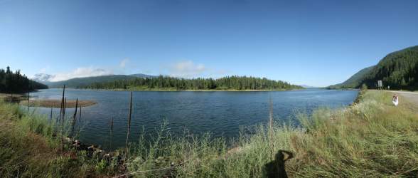 Panorama: The Clark Fork