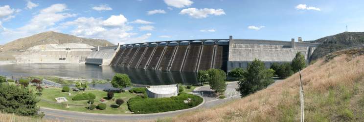 Panorama: Grand Coolee dam