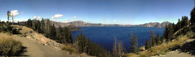 Panorama: Crater Lake, Oregon