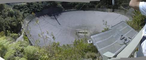 Panorama: Aricebo Radio Observatory
