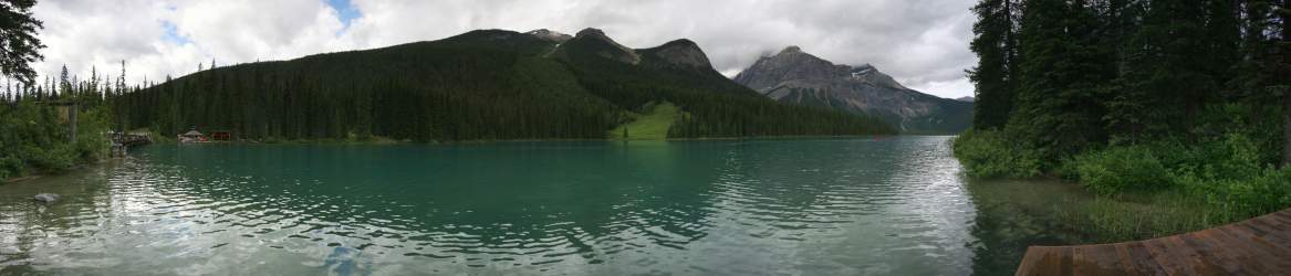 Panorama: Emerald Lake, Yoho National Park