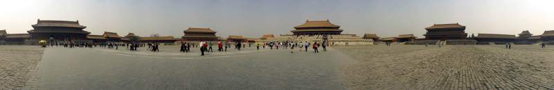 Panorama: Inside the Forbidden City, Beijing