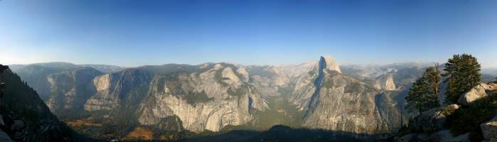 Panorama: Glacier Point, Yosemite National Park