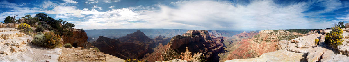 Panorama: Grand Canyon North Rim