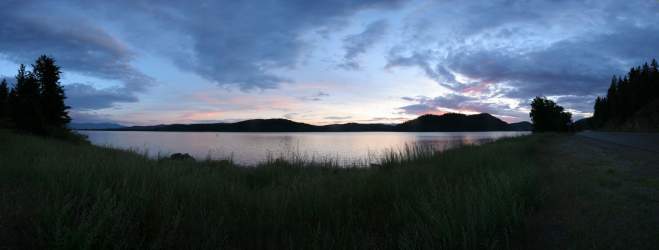 Panorama: Lake Pend-Oreille, Idaho