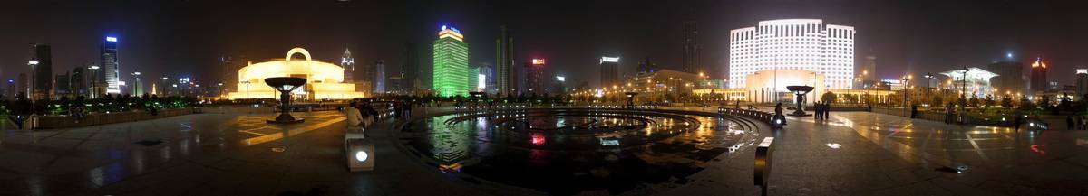 Panorama: Full 360 of People's Square, Shanghai