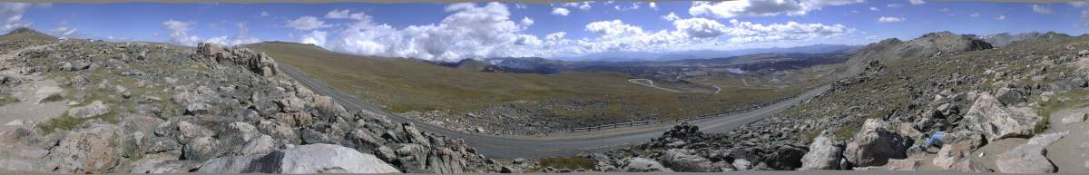 Panorama: Beartooth Highway, Montana