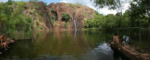 Panorama: Wangi Falls, Litchfield National Park, Australia