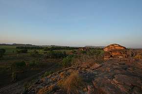 Sunset at Ubirr.  See also panorama
