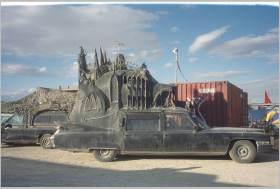 The hearse I want to be buried in, though I don't want to be buried.

