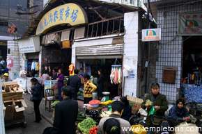 Doomed street scene by the doomed farmer's market
