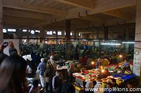 Farmer's market of Fengdu
