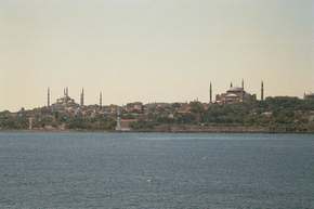 The mosque of Suyleman, and the Blue Mosque.
