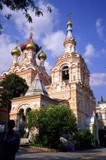 A lovely eastern orthodox church.
