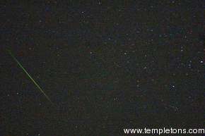Lovely solo meteor with digital camera near ?