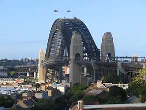 Bridge from near the Sydney Observatory