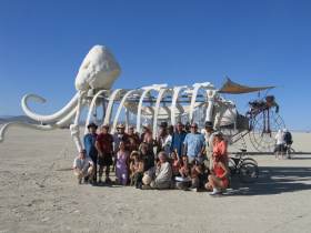 The Piltdown's Mastodon -- I take their group photo