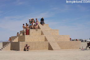 The ziggurat at 2:30, also the site of my night panorama