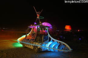 My art car, formerly named the Illuminated Mystic Transport.  New name pending