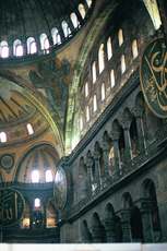 More inside the Hagia St. Sophia