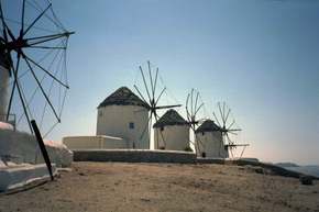 The windmills of Mykanos