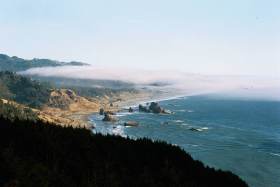 From the Cape Blanco overlook