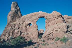 Turret Arch.  You can get the scale by noting Kathryn standing to the right of it.