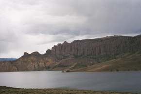 Blue Mesa Reservoir, along the Gunnison, in Colorado